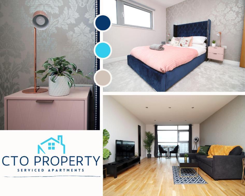 The View - Long Stay Offer - Modern Central Apartment And Parking By Cto Serviced Apartments 카디프 외부 사진